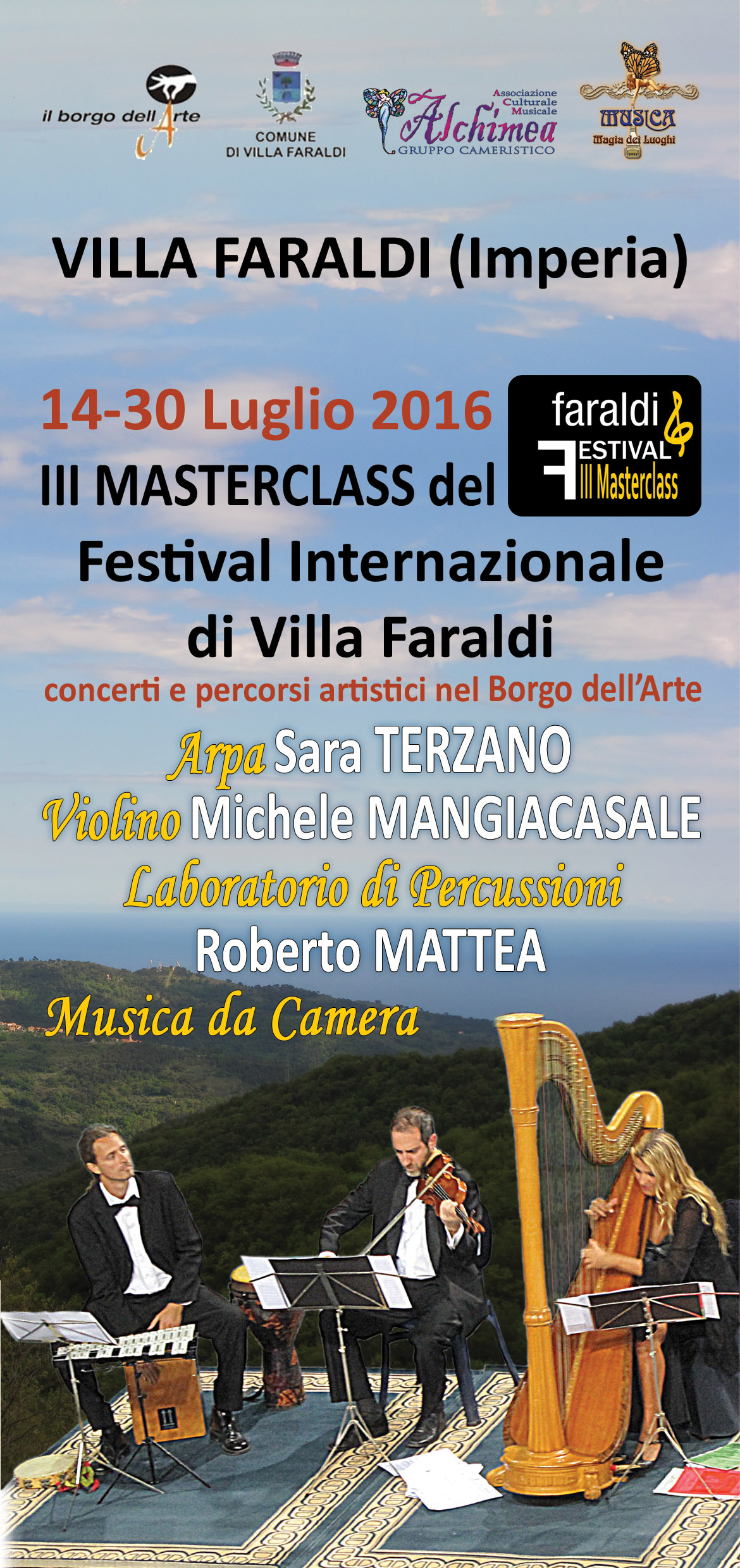III Masterclass Festival Internazionale di VILLA FARALDI Sara Terzano ARPA